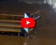 Meteo Video: Vicenza, Alluvione a Malo, le immagini prima del crollo di un ponte 