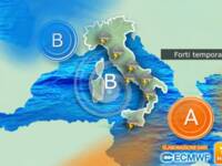 Meteo: Vortice mediterraneo, arriva la 'pioggia...
