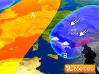 Meteo, calo termico di 6/7 gradi, instabile al...
