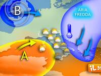 Meteo: miglioramento imminente, ma non durerà....