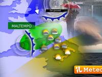 Meteo, due cicloni verso l'Italia. Il meteorologo Lorenzo Tedici fa il punto sul maltempo in arrivo