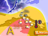 Meteo: Caldo protagonista, ma attenzione ai forti Temporali! Il meteorologo Brescia spiega cosa accadrà