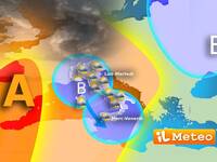 Meteo: Ciclone in arrivo, porterà Maltempo da Nord a Sud; vediamo i giorni della Settimana coinvolti