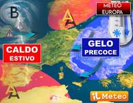 Meteo: Europa divisa tra Gelo precoce e Caldo...