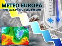 Meteo Europa: freddo e nevicate fino in collina,...