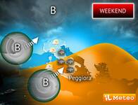 Meteo Weekend: più sole, ma anche nuovi Acquazzoni con Grandine; Previsioni per Sabato e Domenica