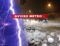 Meteo Avviso: Temporali, Grandine e Venti forti nelle prossime ore, le zone a rischio