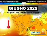 Meteo Giugno: 30 giorni con l'anticiclone...