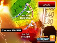 Meteo: Temporali e Grandine in arrivo a Luglio, cambia tutto in questa data
