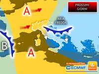 Meteo: tre stagioni in cinque giorni, ecco la...
