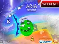 Meteo: Weekend, torna il maltempo! Le regioni...
