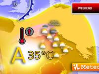 Meteo: Weekend di fuoco con caldo africano, poi rischio forti temporali