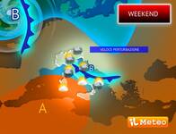 Meteo, Weekend 4-5 Ottobre: piogge e temporali in...