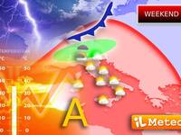 Meteo Weekend: Sole, caldo e poi... il ribaltone!...