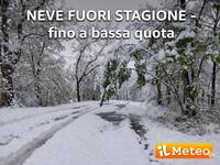 Meteo: Neve fuori stagione, nei Prossimi Giorni...