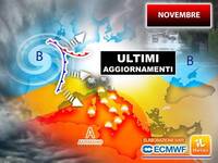 Meteo Novembre: la tendenza completa fino a metà...