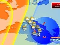 Meteo: nuova settimana, da Lunedì vortice con...