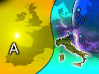Meteo: Nuova Settimana, avvio instabile e meno caldo, ma da Mercoledì 22 torna l'anticiclone 