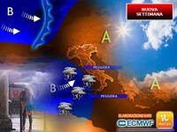 Meteo: dicembre inizia con l'arrivo di un...