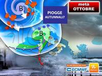 Meteo: Ciclone in arrivo entro metà ottobre,...