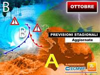 Meteo: se SETTEMBRE è anomalo OTTOBRE potrebbe essere anche PEGGIO! Le prime TENDENZE...