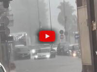 Meteo: Temporale a Taranto, le strade di Palagianello sommerse dall'acqua; il Video