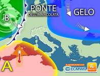 Tendenza Meteo per il Ponte dell'Immacolata, gli...