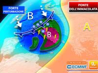 Ponte dell'Immacolata con una forte perturbazione...