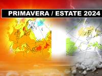 Proiezioni Meteo PRIMAVERA-ESTATE  2024, Temperature elevate, ma anche 'surplus' di Piogge