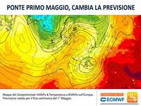 Meteo: Ponte del Primo Maggio, ci sono importanti aggiornamenti