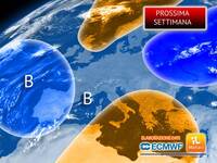 Meteo Prossima Settimana: piogge persistenti e...