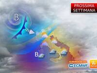 Meteo: Prossima Settimana di nuovo piovosa, ma c'è una data per la svolta