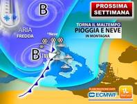Meteo: Prossima Settimana, cambia tutto! Doppia...