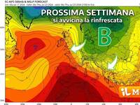 Meteo Prossima Settimana: da Martedì la Svolta, arriva la rinfrescata dalla Scandinavia e cambierà tutto