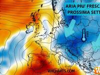 Meteo: Prossima settimana, l'anticiclone africano...