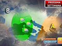 Meteo: Prossima Settimana, Temporali e Grandinate...