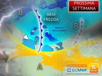 Meteo: Prossima Settimana, ciclone dalla...