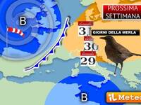 Meteo: Prossima Settimana tra Ciclone e Giorni...