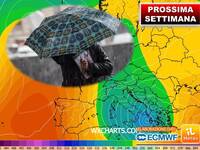 27/03/2026 - Meteo: Settimana Santa, due Perturbazioni e rischio TLC tra il 30 Marzo e il 2 Aprile. Tendenza
