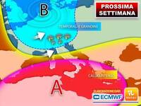 Meteo: Prossima Settimana, Italia divisa tra...