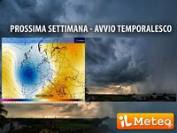 Meteo Prossima Settimana: celle temporalesche e...
