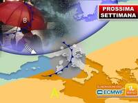 Meteo Prossima Settimana: l'Inverno alza la voce....