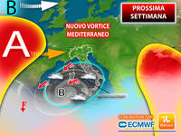 Meteo: Ciclone insidioso dalla prossima...