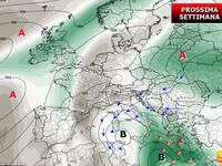 Meteo Prossima Settimana: dal Vortice Nordeuropeo...