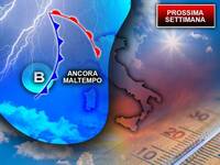 Meteo: Prossima Settimana, subito ennesima Perturbazione, poi ci sono novità; le Previsioni
