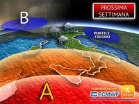 Meteo: Prossima Settimana, severa ondata di...