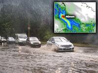 Meteo: forti piogge su alcune regioni, fino a 40 mm in poche ore sulla Sardegna. La Mappa delle zone coinvolte