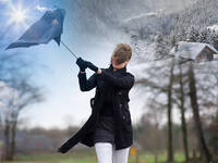 Meteo Prossime Ore: Veloce perturbazione con Pioggia, Neve e forte Vento, le regioni a rischio