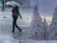 Meteo: Prossime Ore, in arrivo piogge e nevicate a quote collinari; le aree coinvolte