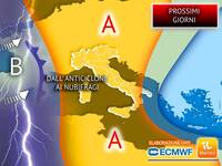 Meteo: dall'Anticiclone ai Nubifragi, nuova...